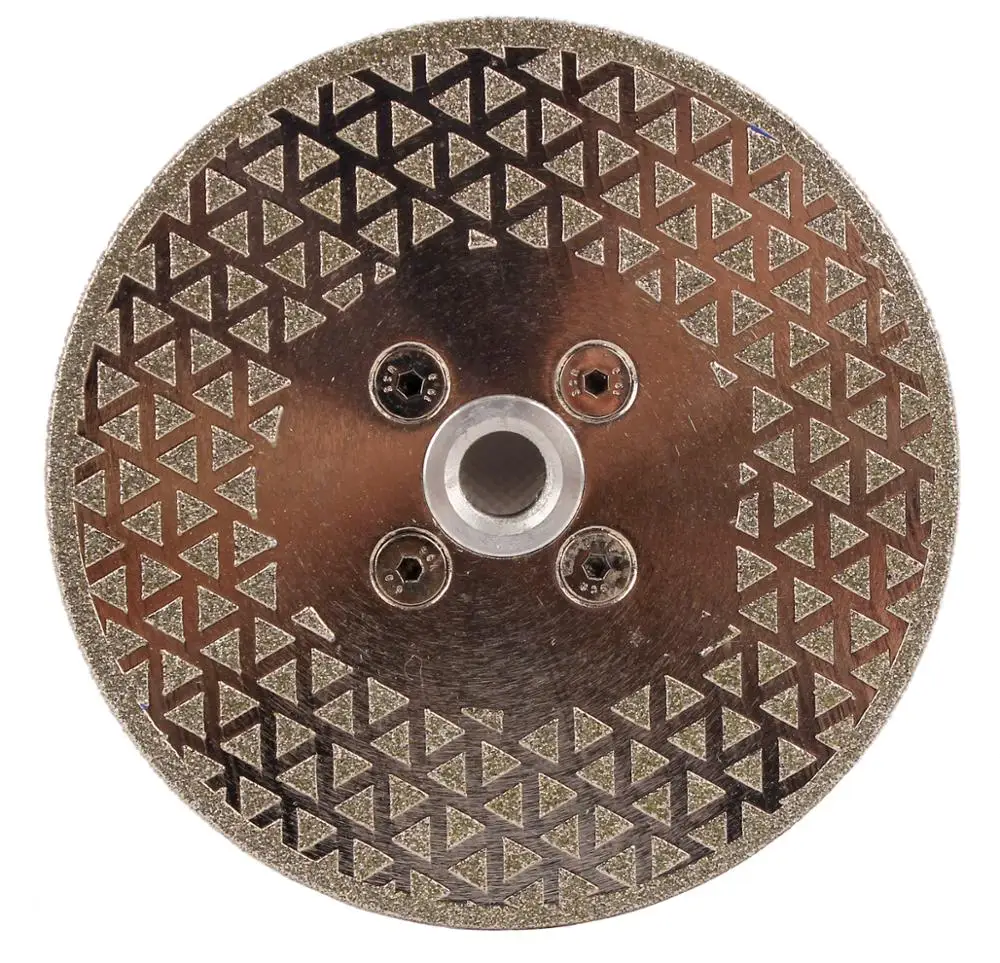 RAIZI pyramid electroplated diamond marble saw cutting blade vanity disc for cutting marble cutting disc