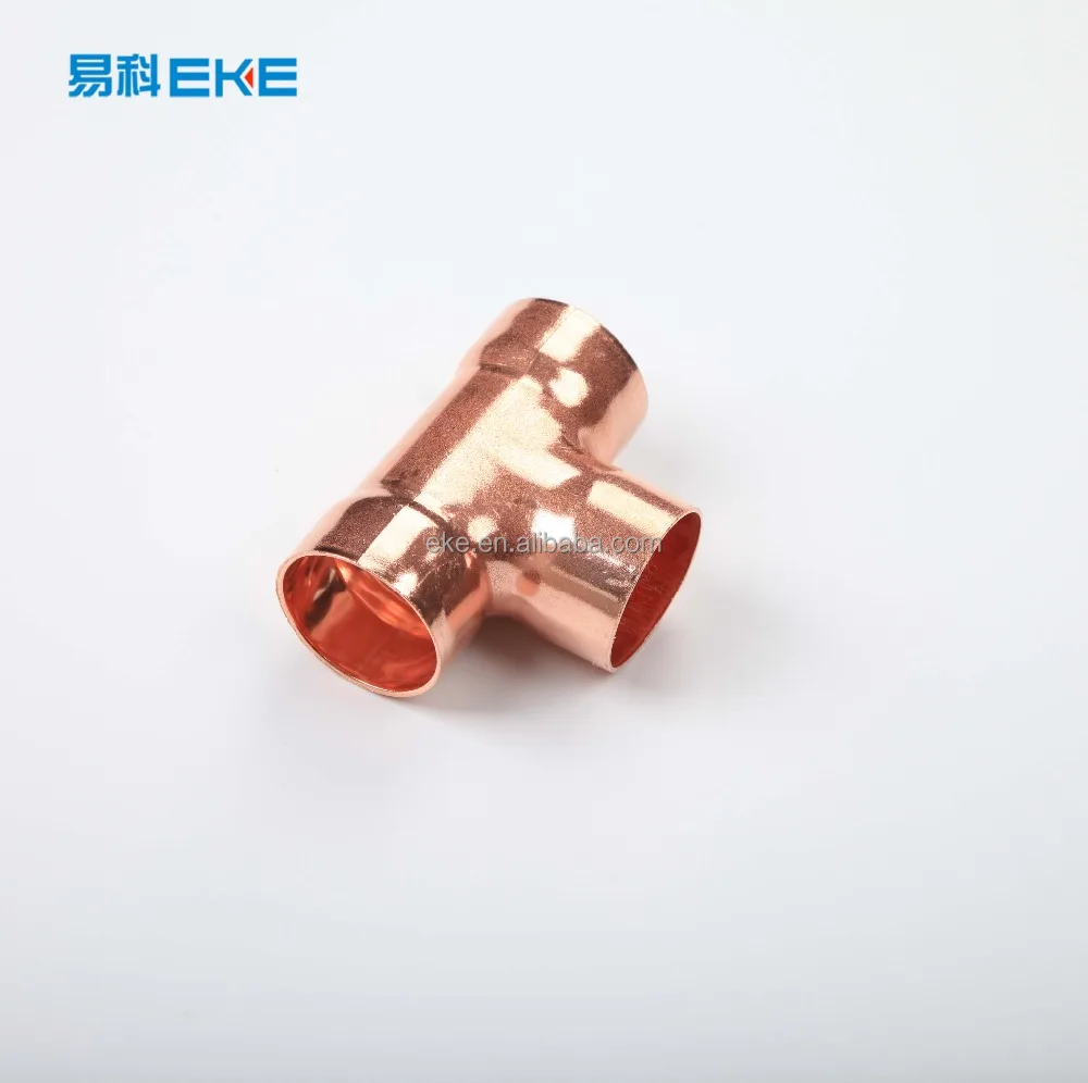 Splitter (refnet) copper tube or pipe fittings for air conditioners
