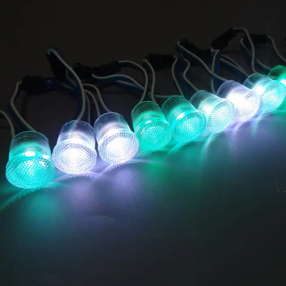 WS2811 UCS1903 IP65 умный 20 мм SMD5050 RGB светодиодный пиксельный точечный светильник