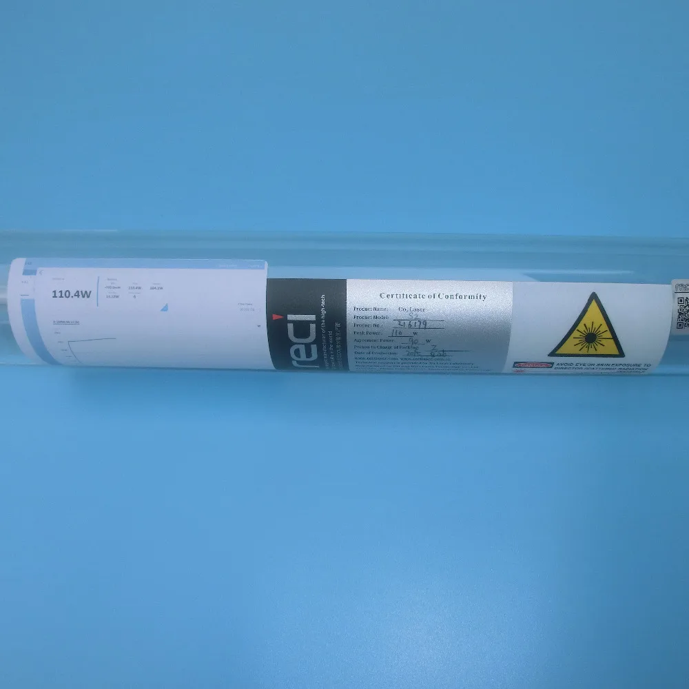 Hottest sale co2 laser tube reci W2 80W