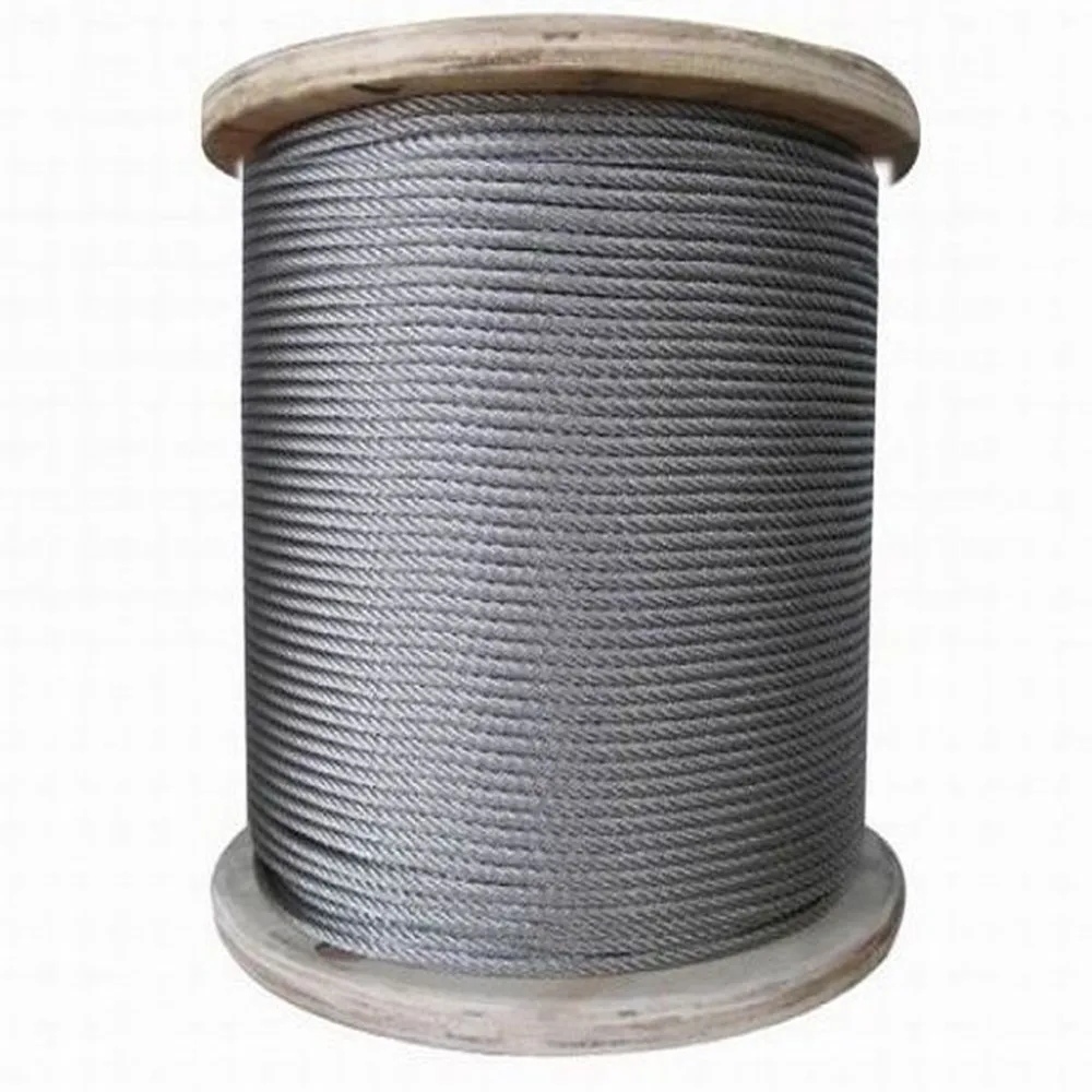 8x19S+NF-1370/1770ZS Elevator steel cable ungalvanized steel wire rope