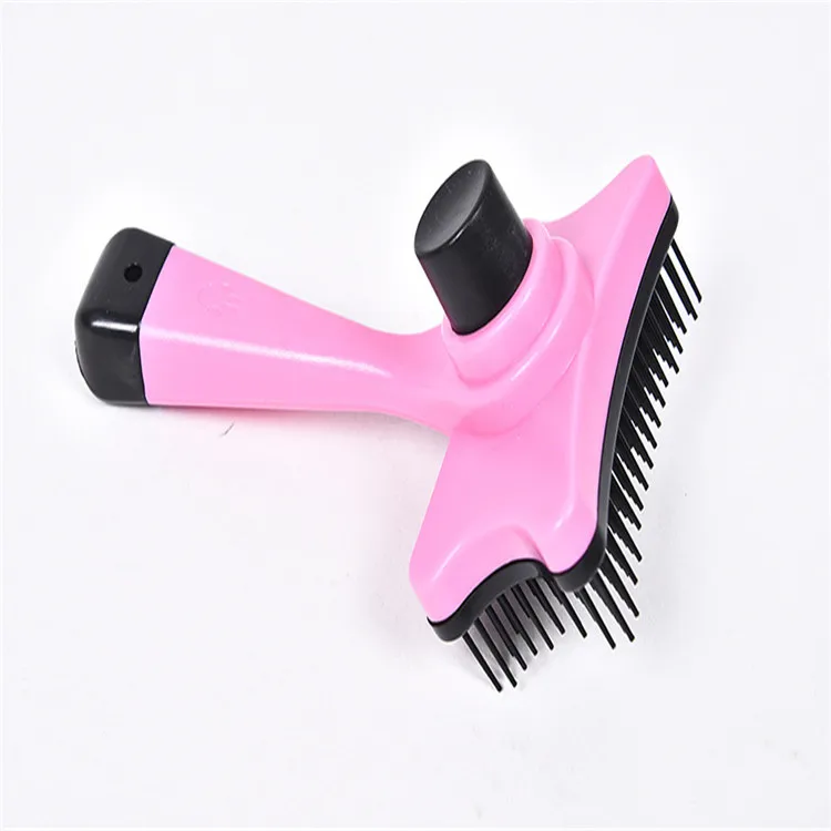 Self-Cleaning Dog Grooming Slicker Brush Best Shedding Tools for Grooming Cat Dog Long & Thick Hair