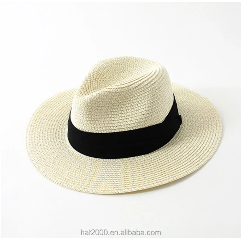 New Fashion Classic Outdoor Casual travel high quality solid OEM China panama hat manufacturer