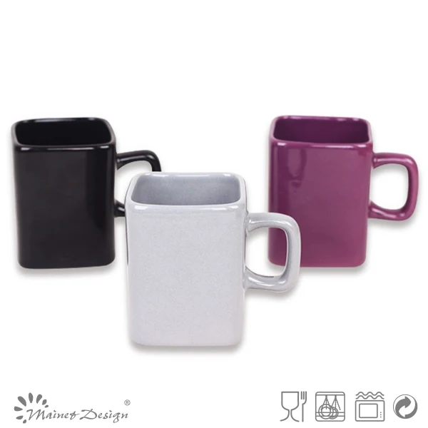 150мл LFGB керамический квадратных чашки чая