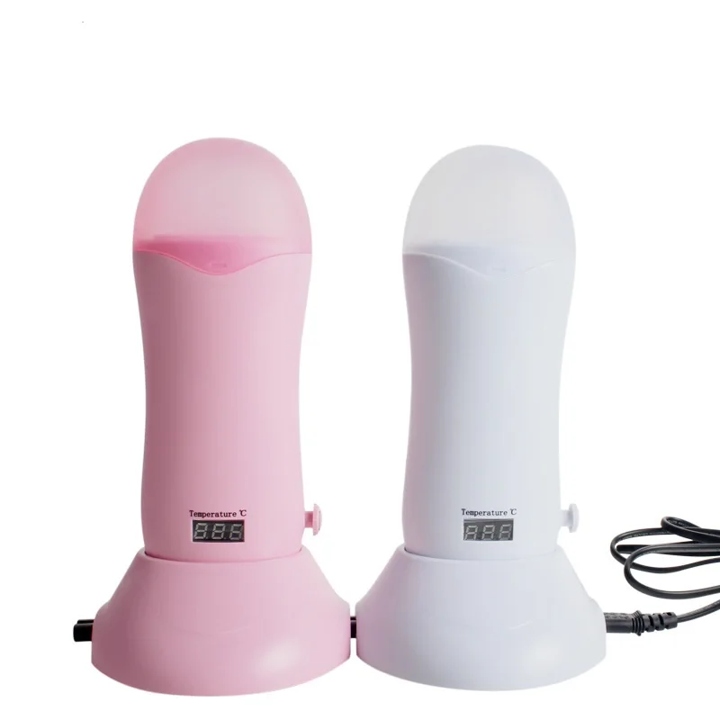 Pink 100G Depilatory Roller Hard Roll On Wax Heater