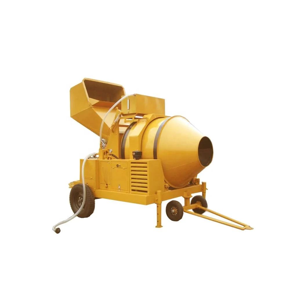 6-8m3 h Small hydraulic pump concrete mixer  concrete pump mixer