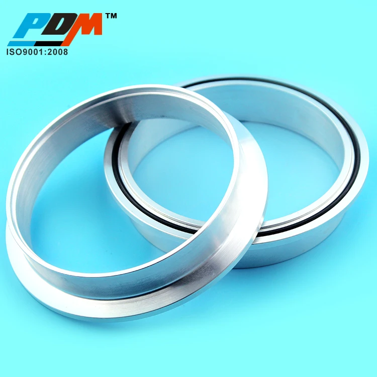 3' Universal V-Band Downpipe Intercooler Turbo Exhaust Clamp Flange