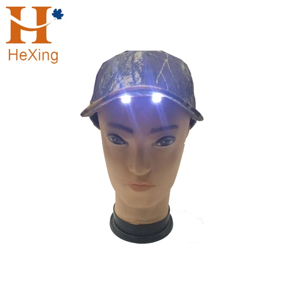 Factory Price Wholesale LED Hat and LED Cap,Custom Embroidered Logo baseball caps with built-in led lights