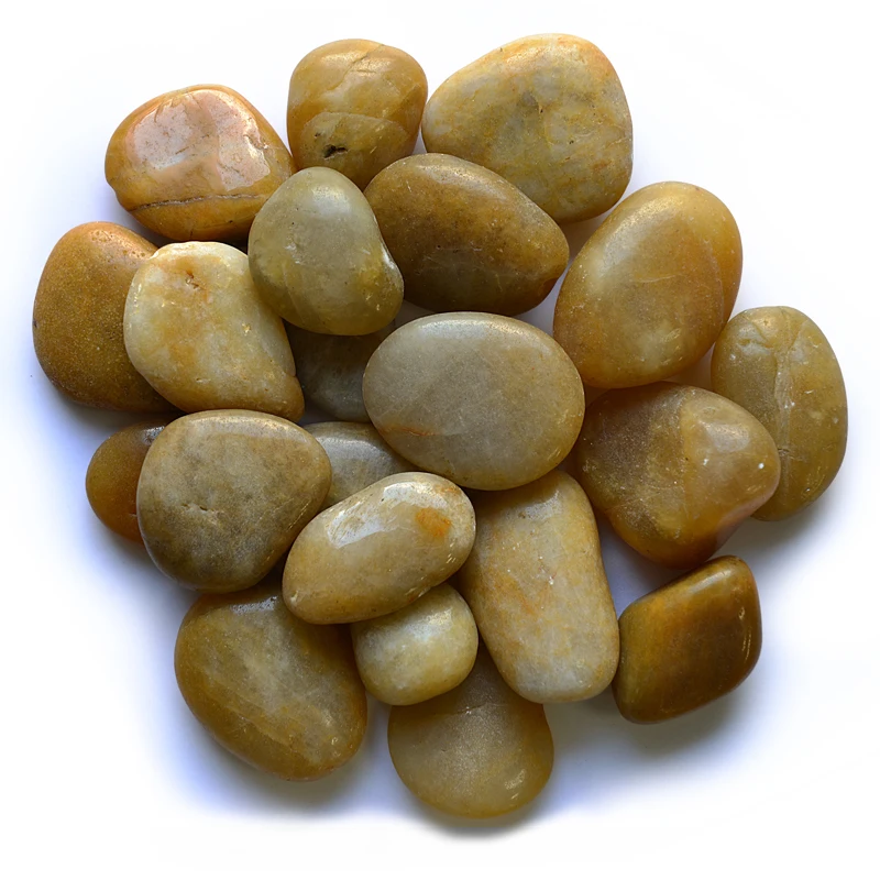 HS-PE04A large flat river pebble rock stone