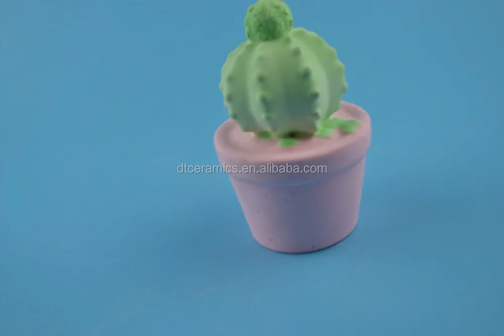 cactus shaped air freshener scented gypsum ceramic air freshener
