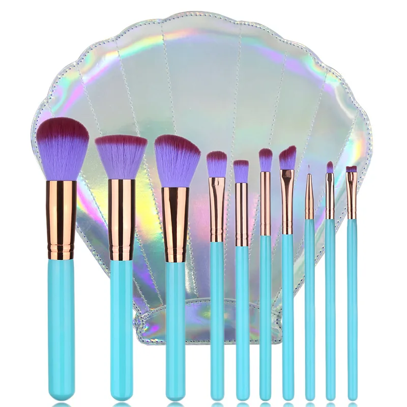 10 PCS Hot sale Diamond bag jaf makeup brush