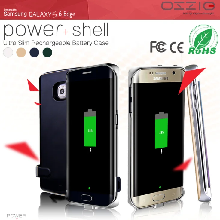 OEM Designed Case Power 2000MAH Battery Case for Samsung Galaxy S6