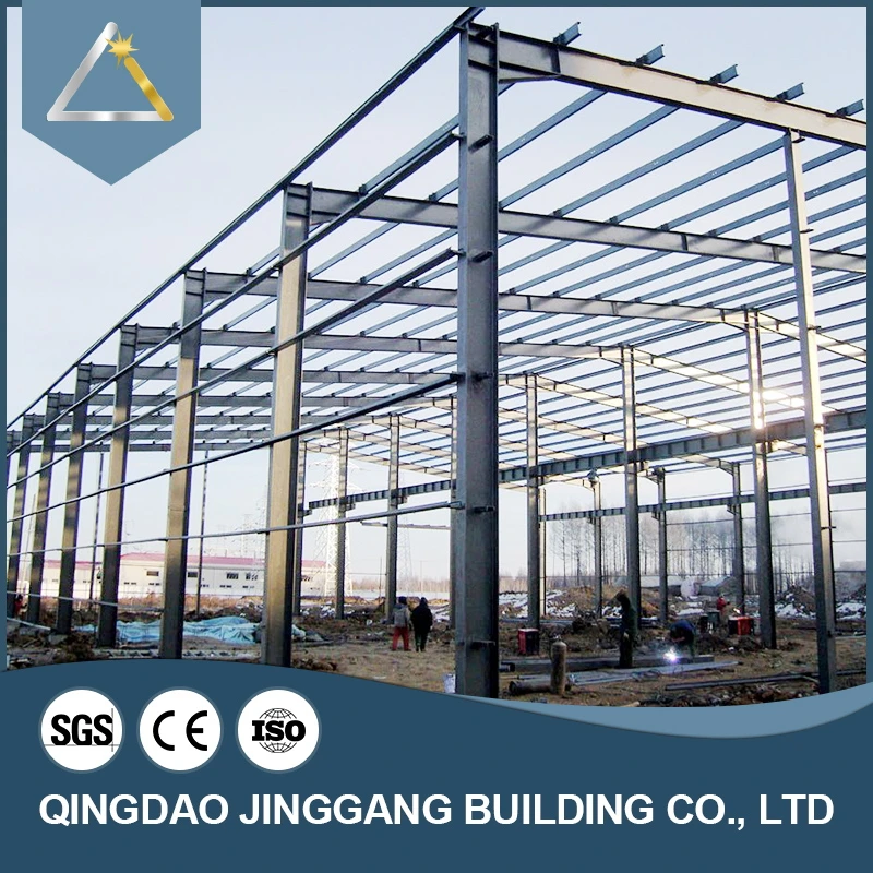 Hot Selling Pre Engineered Building Prefabricated Homes Fashionable Prefabricated Steel Frame Structure House Heat Insulation JG