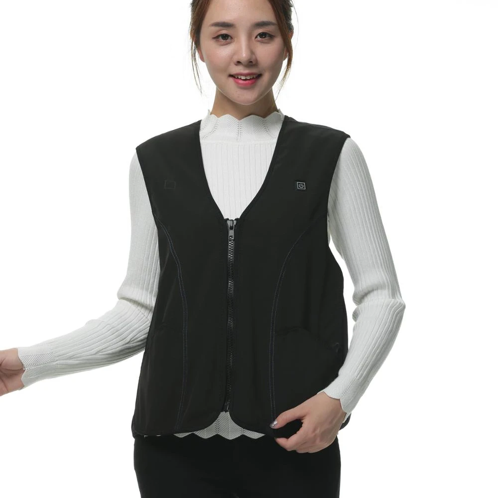 
Windproof 5V USB Power bank heated vest 