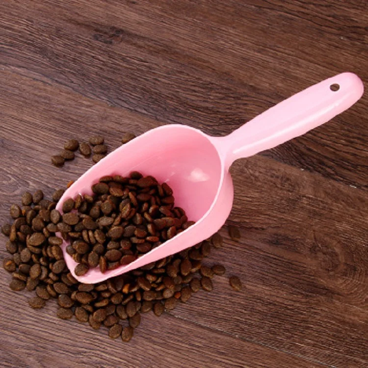 OEM High Quality Dog Food Spoon Shovel Plastic Pet Feed Scoop