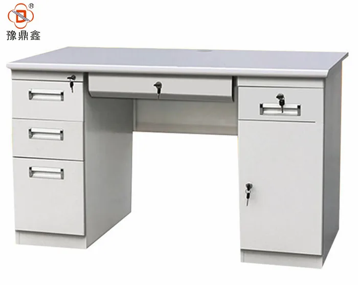 Luxury Cheap President/CEO/manager Easy Assembly Grey Office Computer Desk