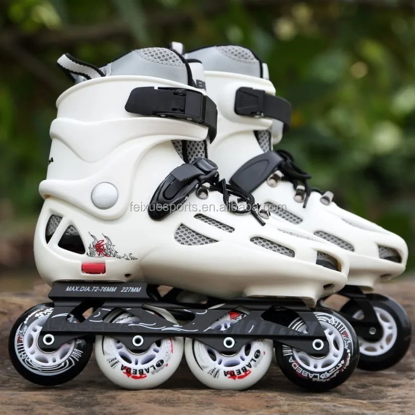 
single row roller skates PU wheels shoes for adults kids 