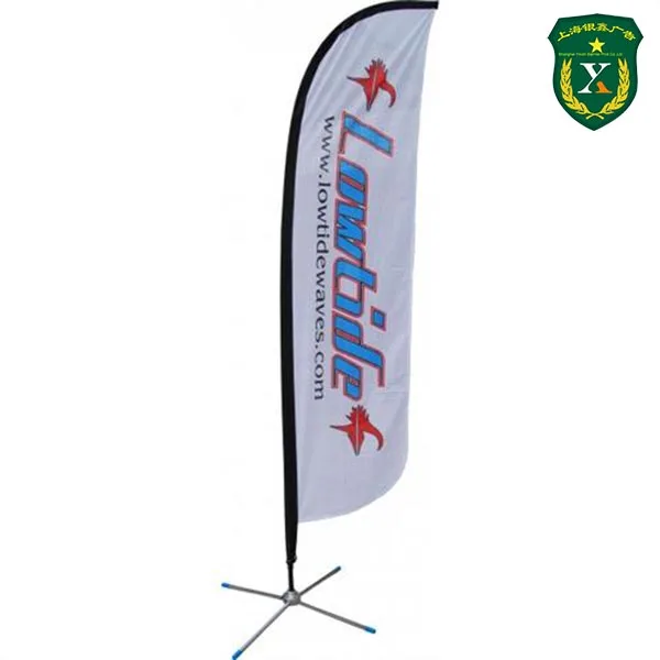 
UV waterproof custom outdoor banner knitted Flags &nbsp;&nbsp;Custom Outdoor advertising portable Beach Flag Banners