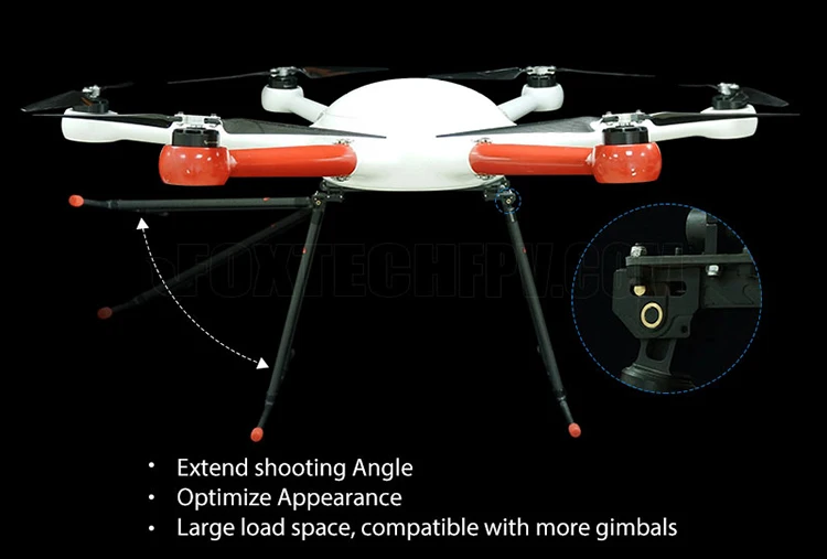 
GAIA160 30KG Heavy Lift UAV Drone for Logistics and Fire Fighting 
