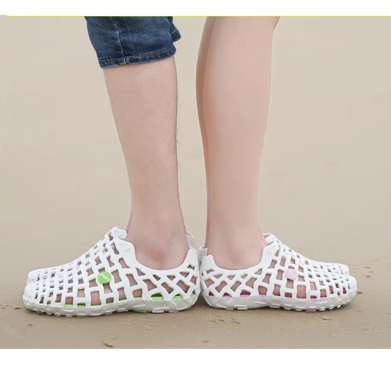 2019 Men and Women Aqua Shoes Outdoor Breathable Beach Shoes Lightweight Quick-drying Wading Shoes Sport Water Camping Sneakers