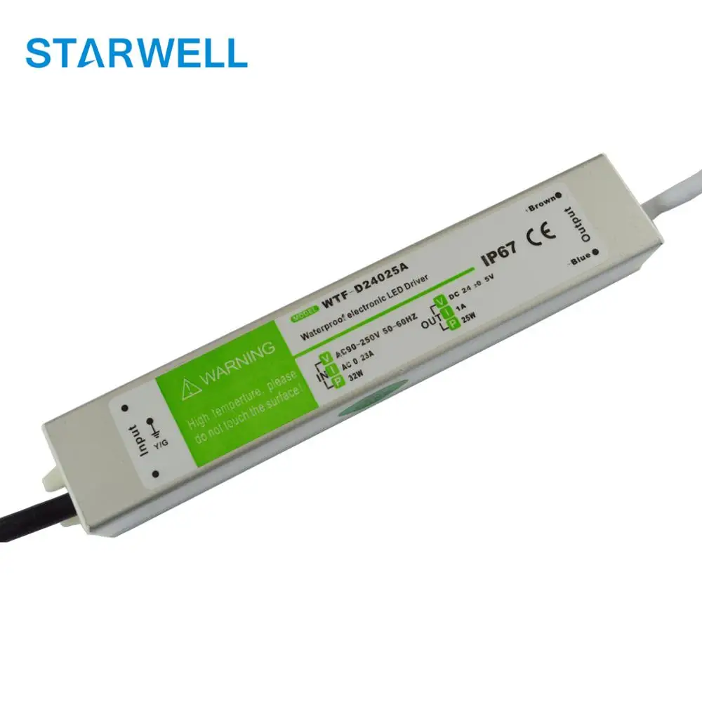  WTF-D12050A 12V / 24V постоянное напряжение Тип 50W IP67 Светодиодный