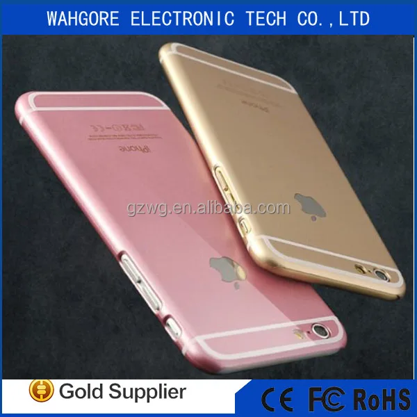 
PC CASE FOR IPHONE 6s CASE GOLD/SILVER/BLACK/PINK/ROSE/GRAY 