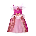 Girls Disfraz Elsa Cinderella Fairy Tale Princess Sequin Print Straps Elf Fairy Costume Dress 080609