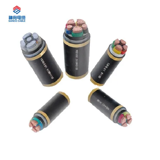 Oem Добро пожаловать низкого напряжения и среднего Voltage100 % медь 4 Ядра Изоляцией из ПВХ, кабель питания