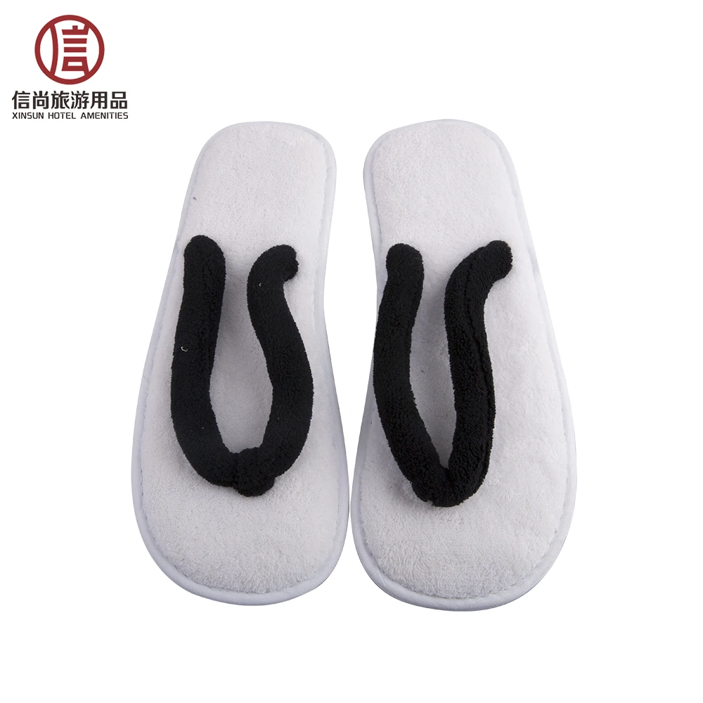 Flip flop wholesale hotel bathroom slippers
