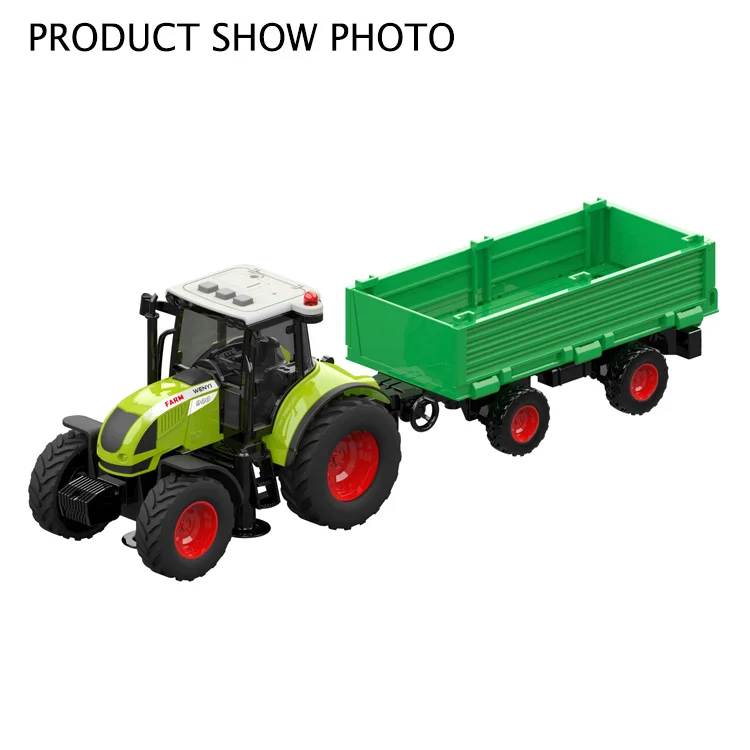 Масштаб 1:16 музыка и свет Трение фермер грузовик автомобиль игрушки с подсветкой