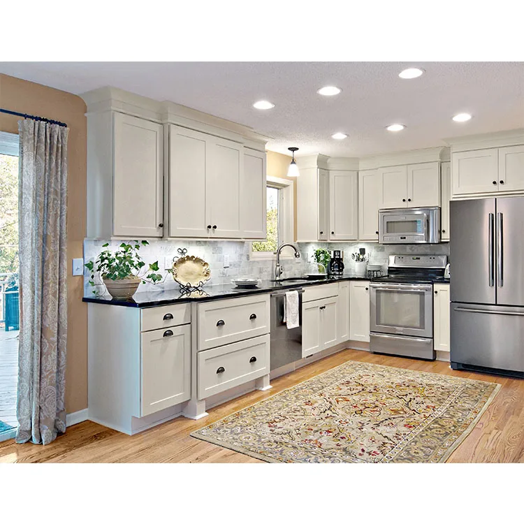 New Design Unique ash solid wood kitchen cabinet doors