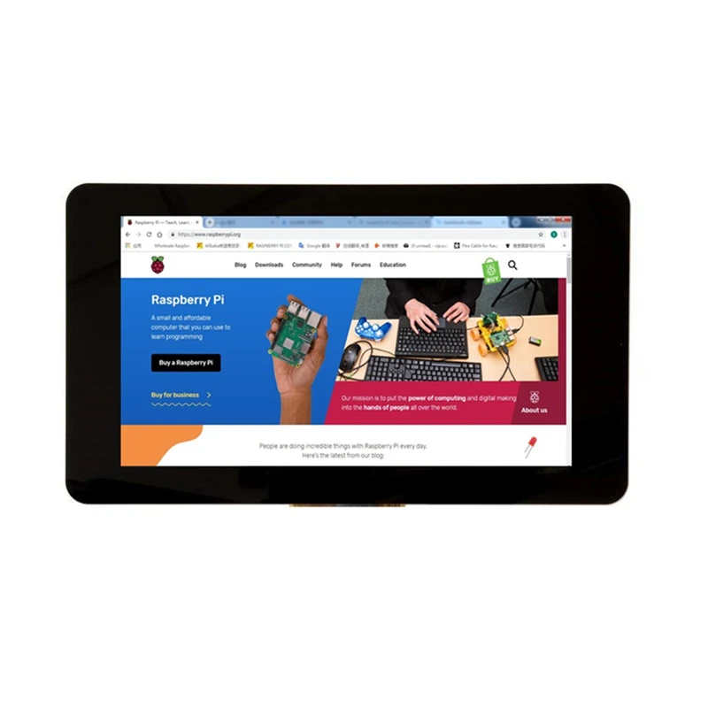 7-inch Product Ideas capacitive touch screen 800*480 LCD of DSI Raspberry PI  2 3 4