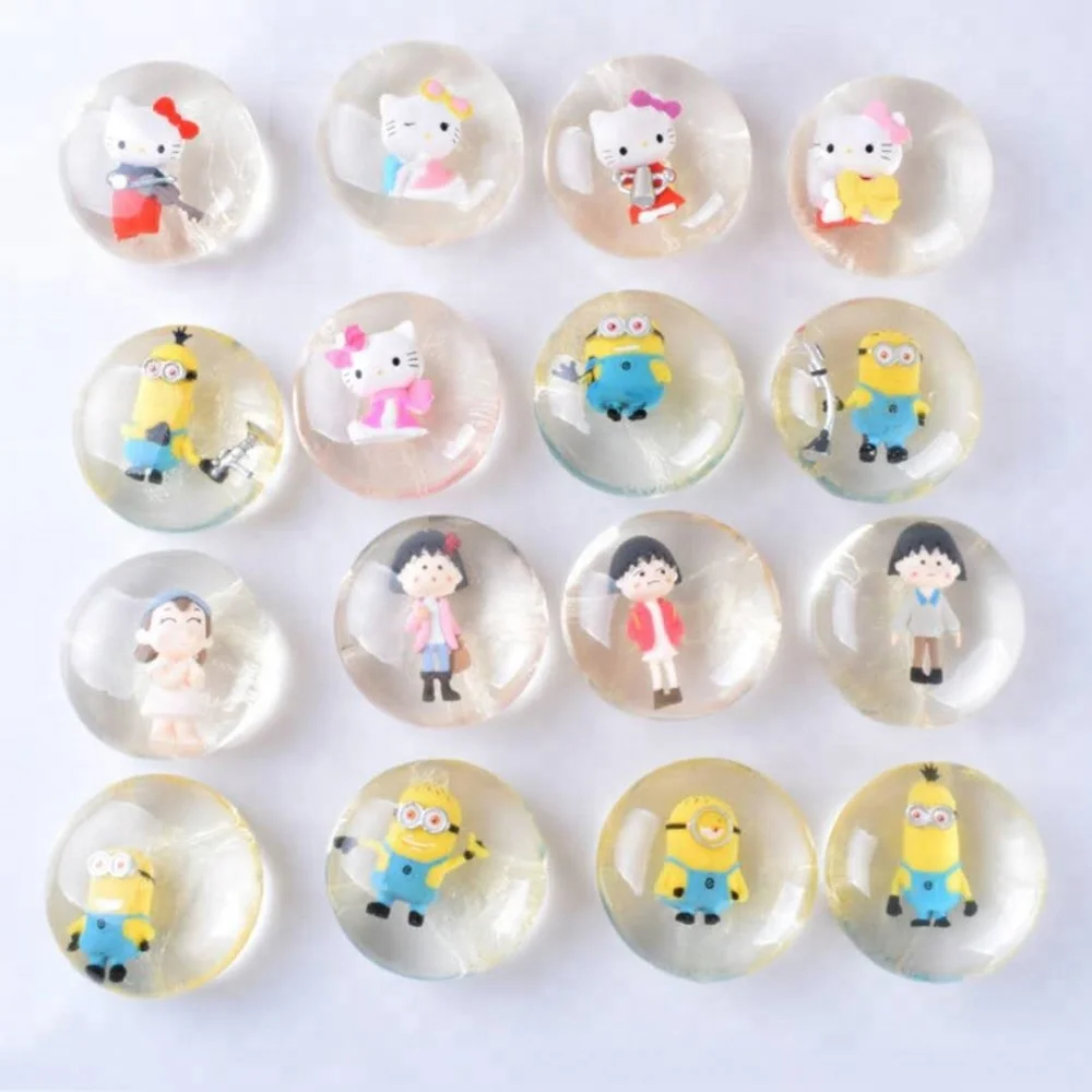wholesale natural essential oil hand made  soap with cartoon figure inside hand made soap