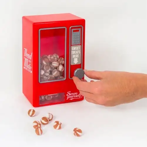 High Quality New Style Plastic Mini Vending Machine Candy dispenser