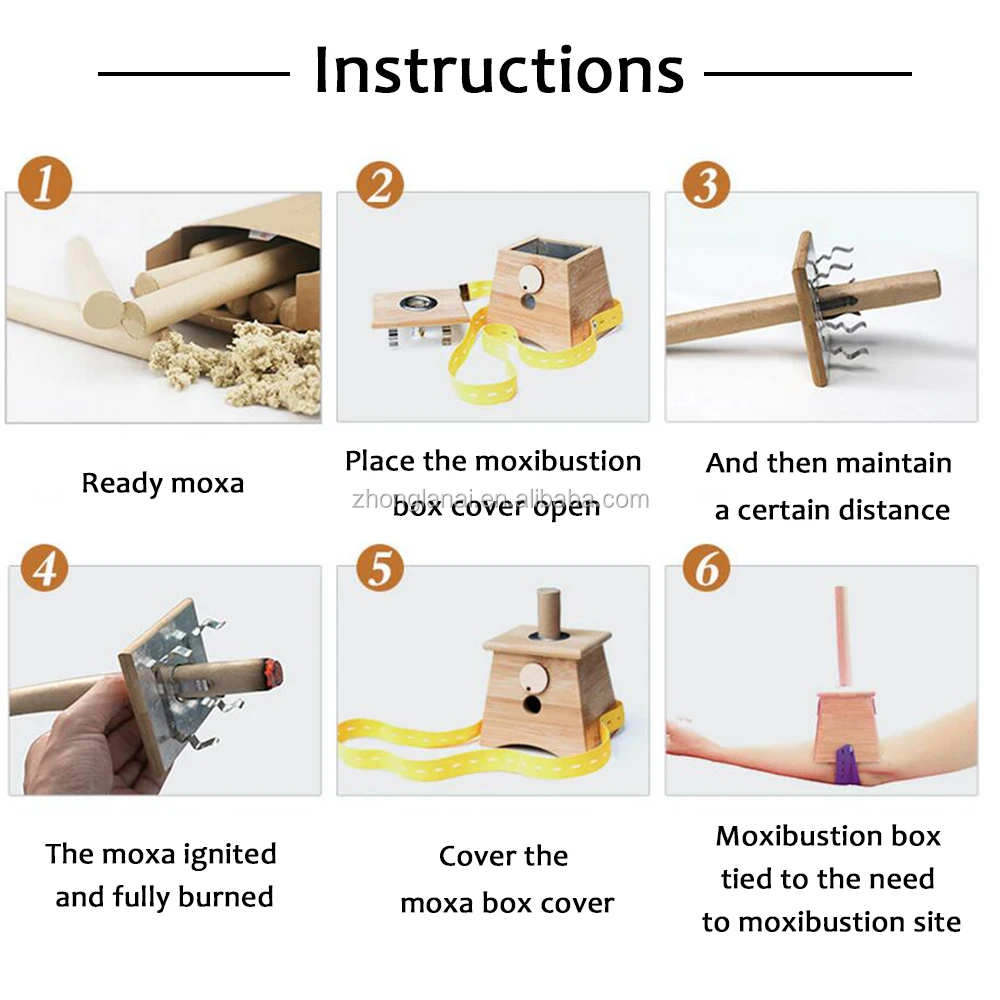 
Wholesale moxa stick 10pcs/box warm body pure moxa stick for warm needles 