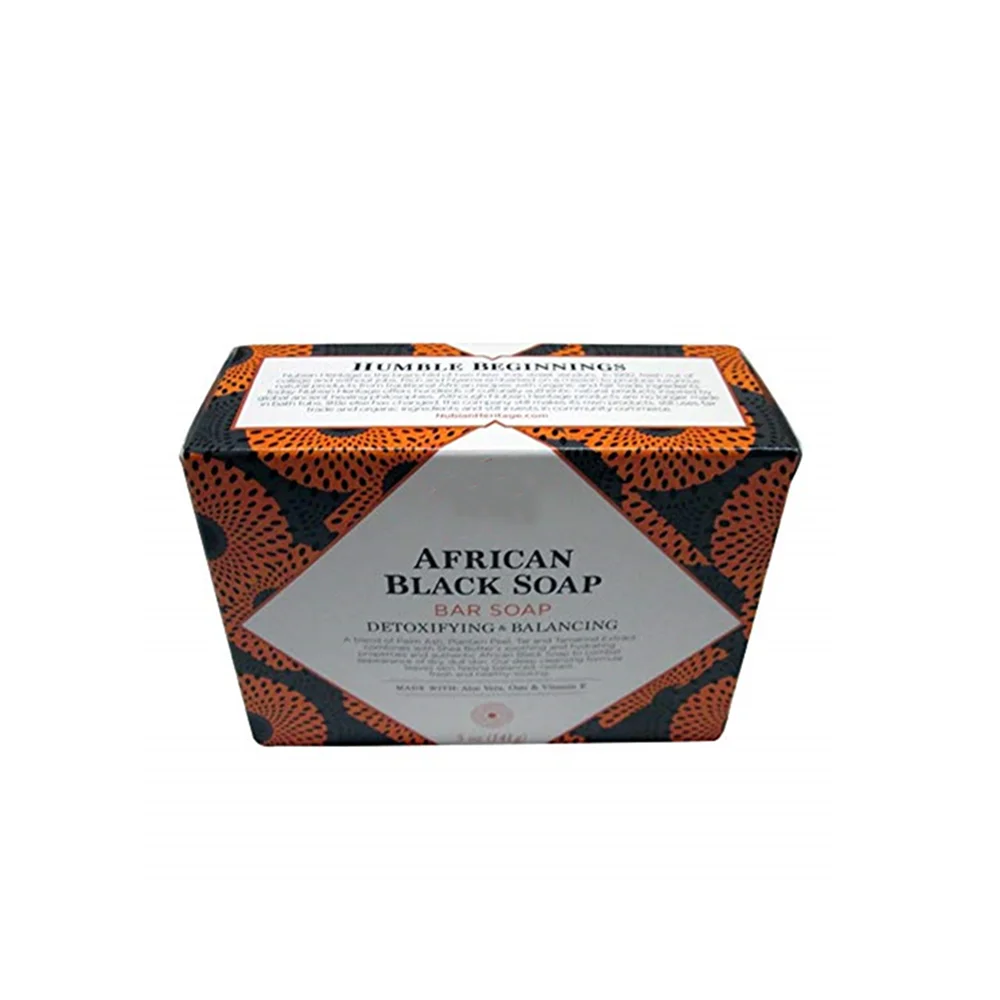 Nubian African raw organic black african soap
