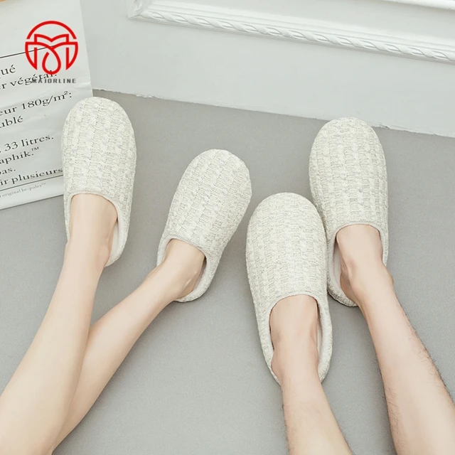 winter products custom house indoor cashmere woman slippers