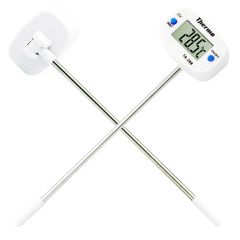 TA-288 Portable LCD display Stainless Steel Sensor Probe BBQ Meat Food Digital Household Cooking Thermometer Tools