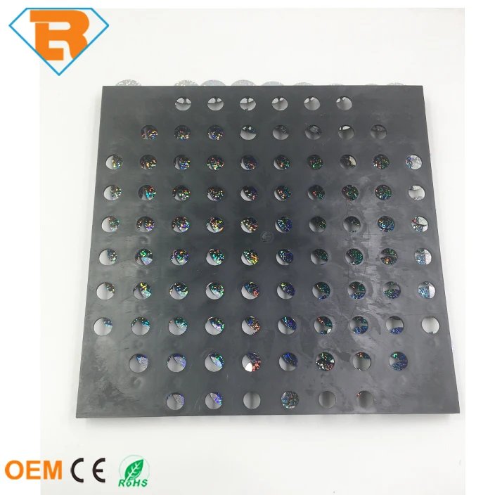 Блестящая красная уличная пластина с блестками для украшения стен и вывесок