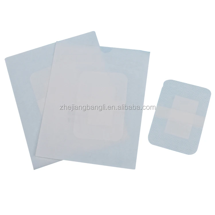 Medical transparent PU or non-woven adhesive wound dressing for wound care