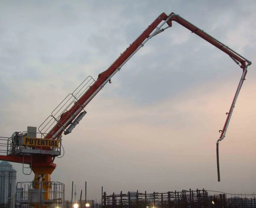 HG32C: 32 meters zoomlion concrete placing boom