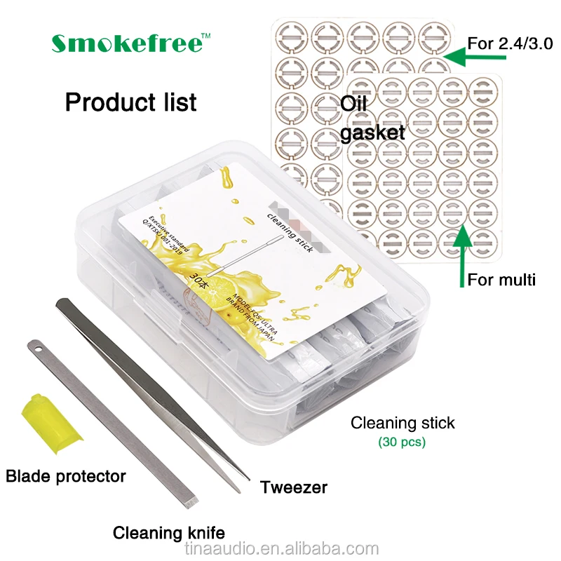 IQO Cleaning swab e cigarette cleaning kit lemon smell cotton clean stick