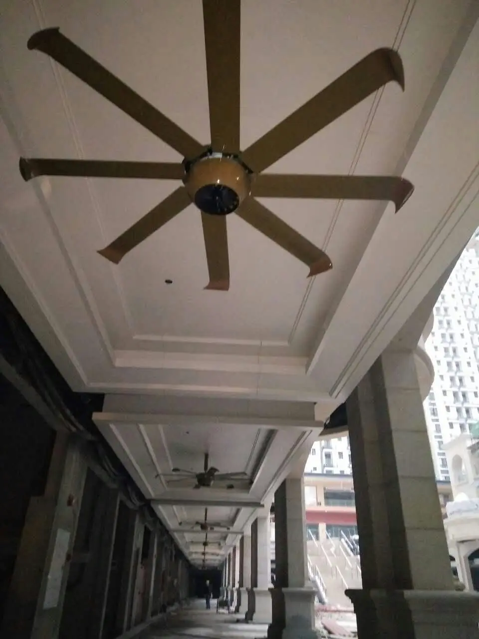 
Popular commercial big ceiling fan PMSM motor ac fan 