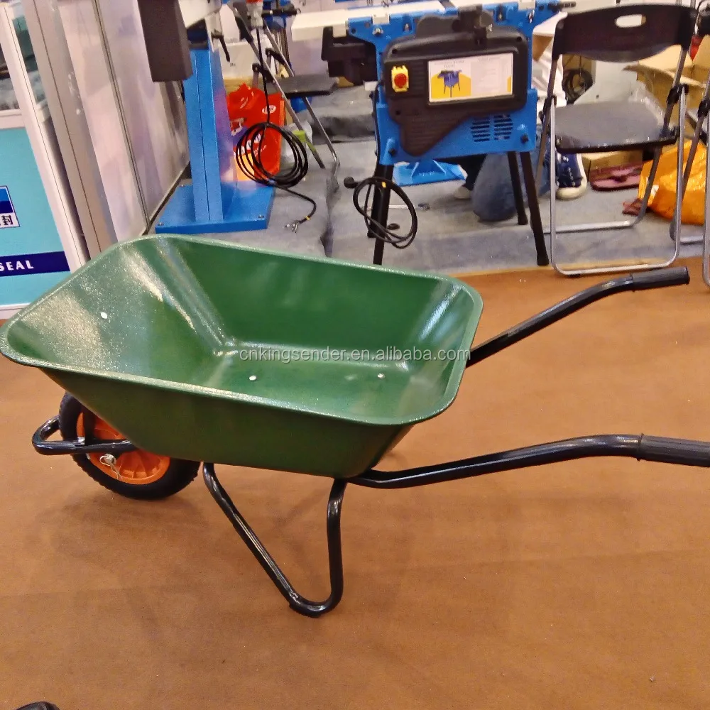 Metal Tray Material and 150KG Load WHEELBARROW WB6400