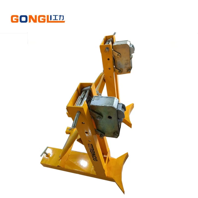 
GL-0007 Hydraulic Double Drum Barrel Lift Handling Forklift Drum Lifter Handling Drum Gripper 