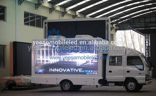 
publicity truck and LED campaign truck for event celebration and election: YES-V6 