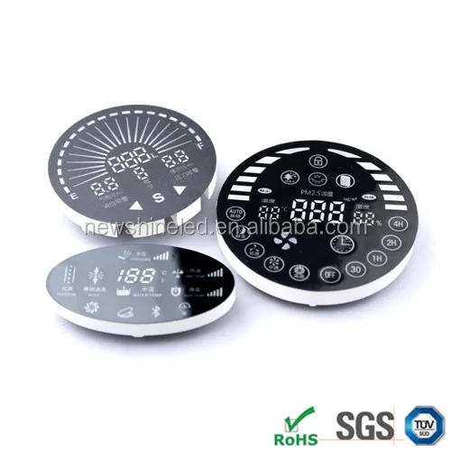 Wholesale Custom RGB Color 7 Segment LED Display Digital Signage customized led 7 segment display for Temperature Instruments