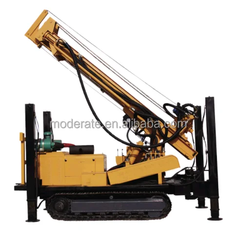 Высококачественная многофункциональная гидравлическая буровая установка 600 м машина для водяных скважин бурение керна дизельного двигателя