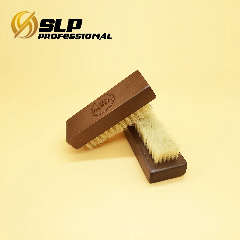 
Natural White Boar Bristle Wooden Shoe Brush 
