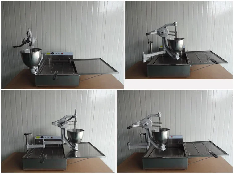 Factory Sale Mini T101 T100 Semi Factory Price Automatic Donut Machine for sale